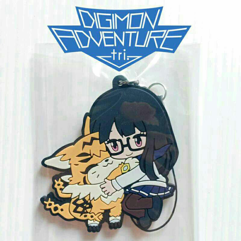 สินค้า​ พวงกุญแจ แสตรูปยาง Meiko Mochizuki / Meicoomon - Digimon Adventure Tri ดิจิมอนแอดเวนเจอร์ สิ