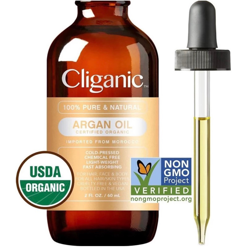 Cliganic Organic Argan Oil 60ml