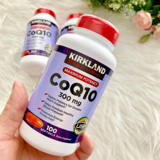 🔥🔥ของแท้ Exp.06/2025 Kirkland CoQ10 300 mg 100 softgel