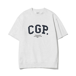 ALAND เสื้อยืด CODEGRAPHY  CGP ARCH LOGO SHORT-SLEEVED CREW NECK