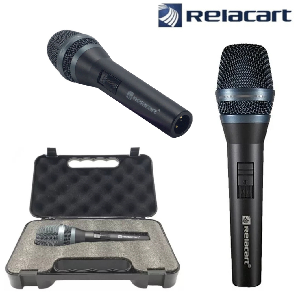 ไมโครโฟน Relacart SM300 ไมค์สายแบบถือ sm-300 ไมค์สาย ไมค์ร้องเพลง