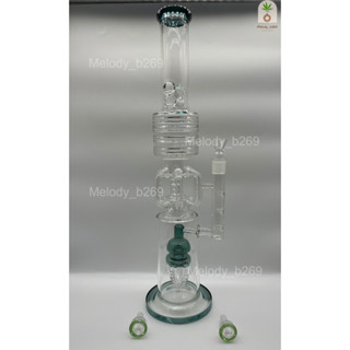 บ้องแก้ว Glass Bong ขวดแก้วสมุนไพร สูง 22 นิ้ว = 56 cm