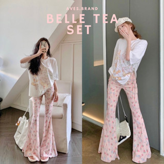 AVES.BRAND BELLE TEA SET ชุดเซ็ทเสื้อยืด กางเกง