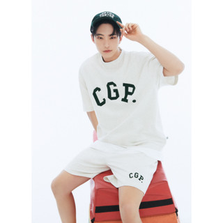 ALAND เสื้อยืด CODEGRAPHY CGP SIMPLE LOGO SHORT-SLEEVED CREWNECK