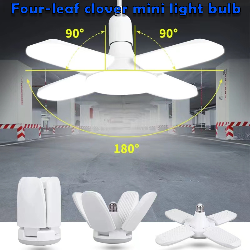 หลอดไฟ LED หลอดไฟทรงใบพัด หลอดไฟใบพัด พับเก็บได้ ปรับมุมโคมไฟได้ ประหยัดพลังงานไฟ พัด หลอดไฟใบพัด ประหยัดพลังงานไฟ J170