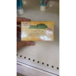โละเลิกขาย‼️ สบู่คอลลาเจนผสมน้ำผึ้ง  ธิดาเฮิร์บ TIDA HERB