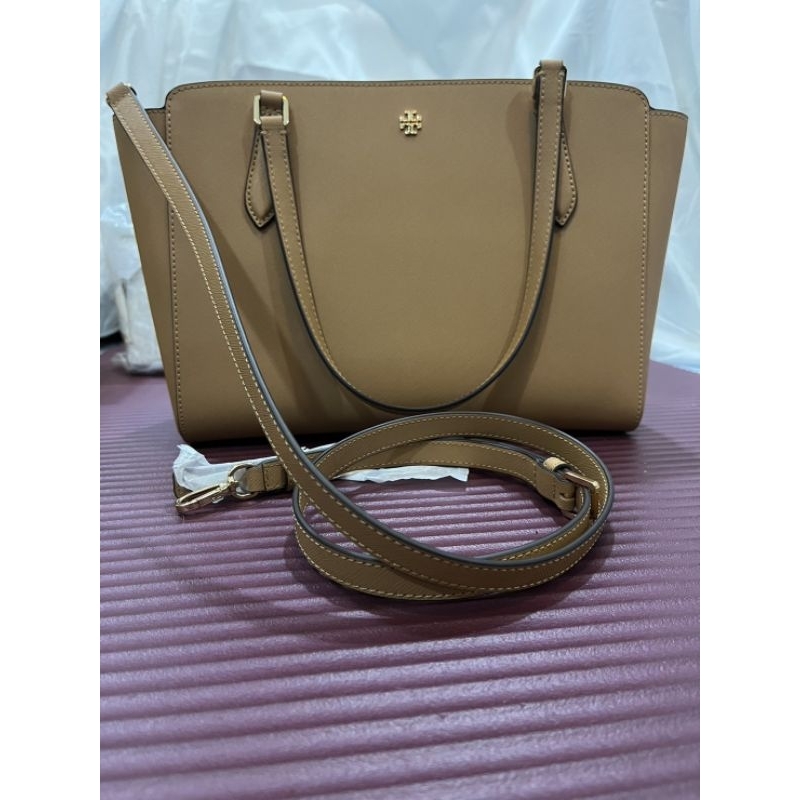 New Tory Burch emerson top zip tote แท้100%