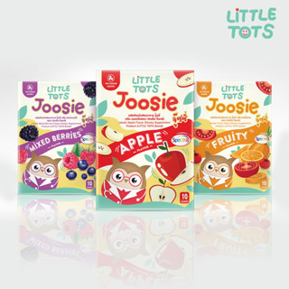 Joosie(จู๊ซซี่) แบรนด์ Little Tots(ลิทเติ้ล ท็อทส์) วิตามินเสริมภูมิคุ้มกัน รสผลไม้ สำหรับเด็ก อร่อยดื่มง่าย