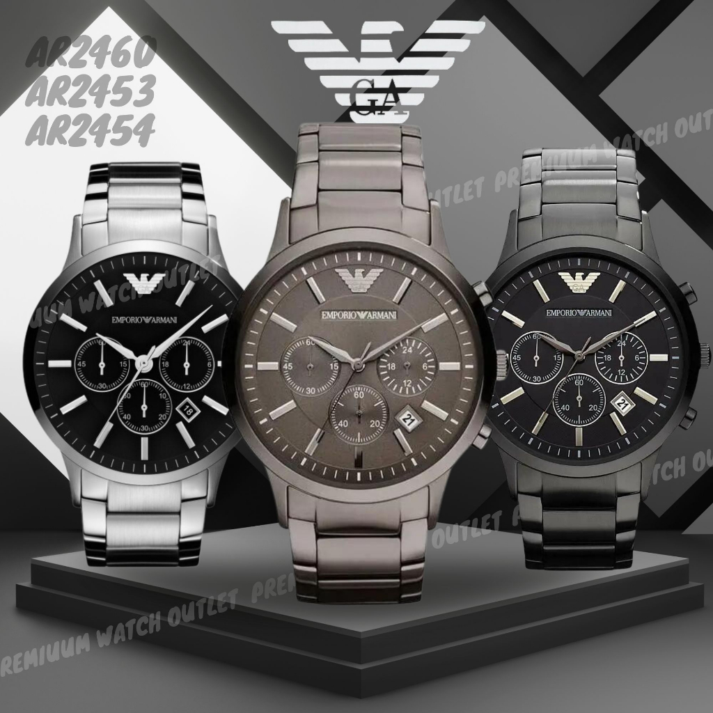 OUTLET WATCH นาฬิกา Emporio Armani OWA334 นาฬิกาข้อมือผู้ชาย นาฬิกาผู้ชาย แบรนด์เนม Brand Armani Watch AR5988