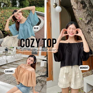 new in 🖍️ ~🧺🧸🛋️ COZY TOP เสื้อเบสิคแต่ต้องมีติดตู้!