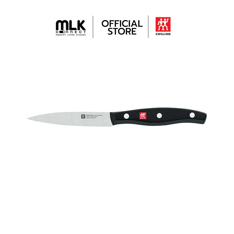 ZWILLING มีดปอกผักผลไม้ สเตนเลสสตีล 100 มม. รุ่น Twin Pollux ด้ามสี Black N30720100