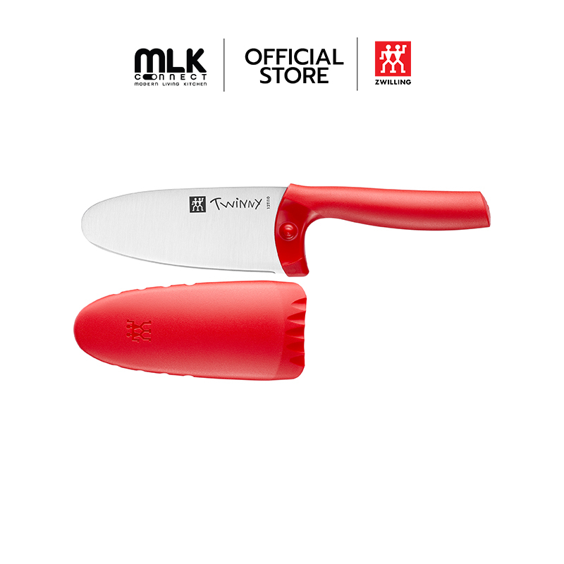 ZWILLING มีดสำหรับเด็ก สเตนเลสสตีล 10 ซม. รุ่น Twinny Kids ด้ามสี Red N36550101