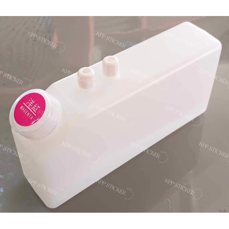 แทงก์หมึกอิ้งค์เจ็ท แทงก์หมึก 1.2L 1 รู , 2 รู ถังหมึก 1.2 ลิตร eco solvent