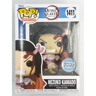 Funko Pop Demon Slayer - Demon Nezuko Kamado Kneeling #1411 (กล่องมีตำหนินิดหน่อย)