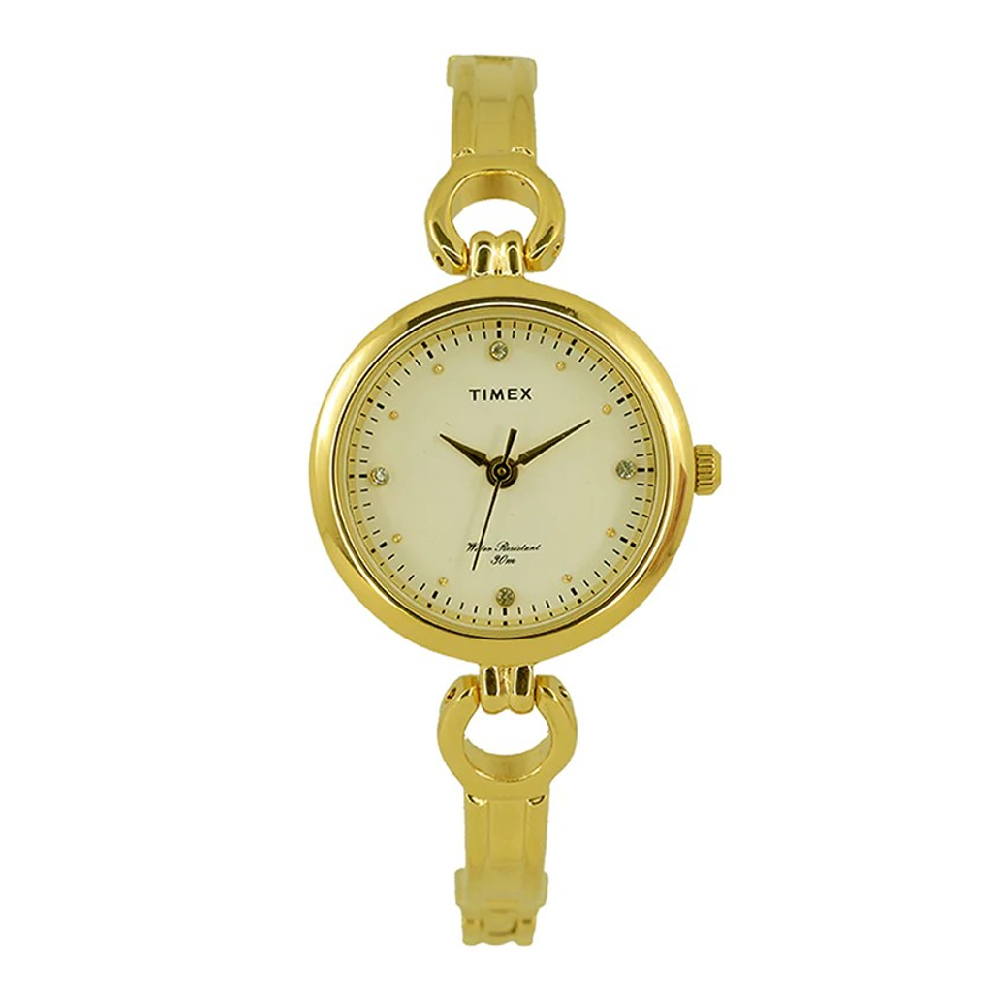 TIMEX TWEL11422E นาฬิกาข้อมือผู้หญิง สายแสตนเลส หน้าปัด 26 มม.