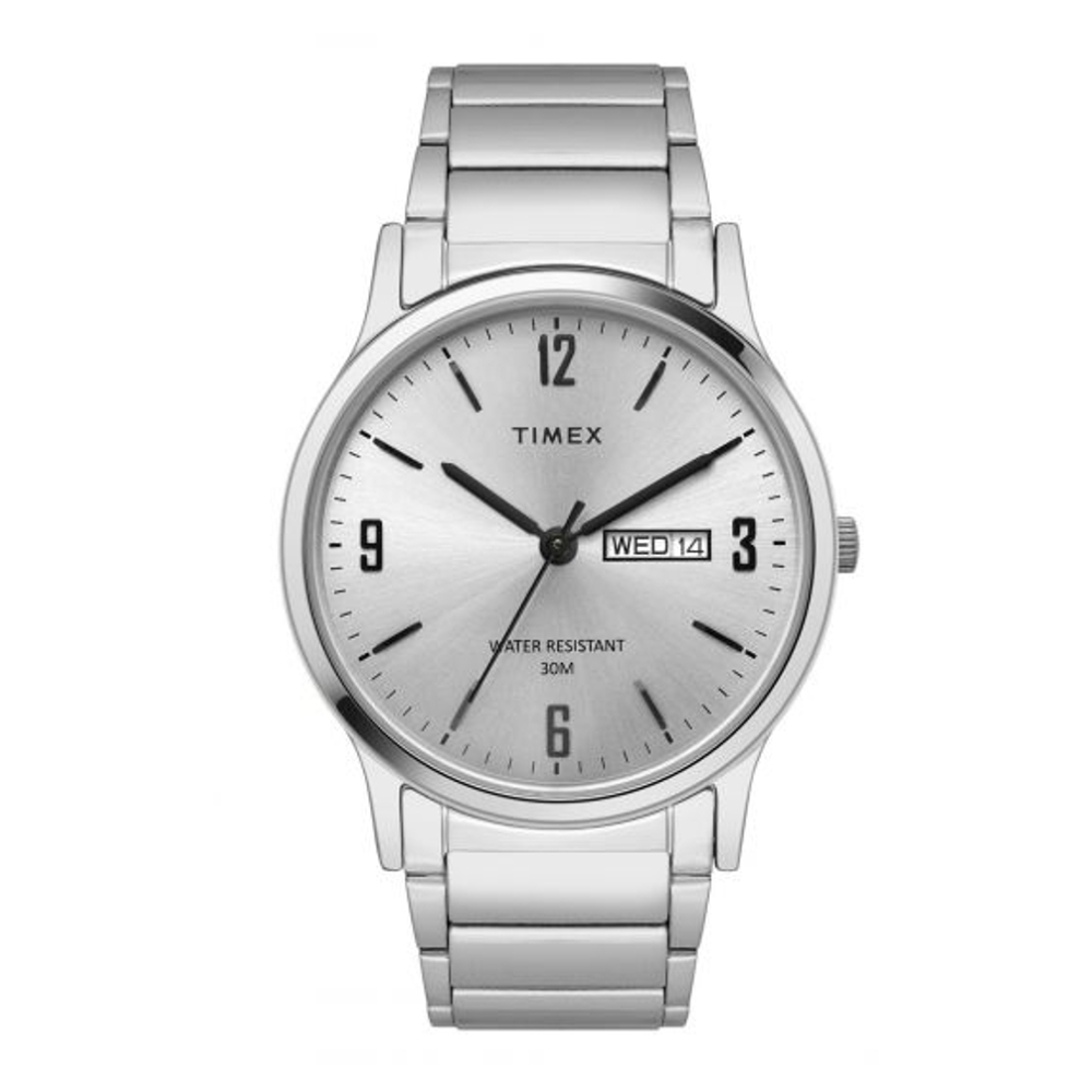 TIMEX TW000R434E นาฬิกาข้อมือผู้หญิง สายแสตนเลส หน้าปัด 39 มม.