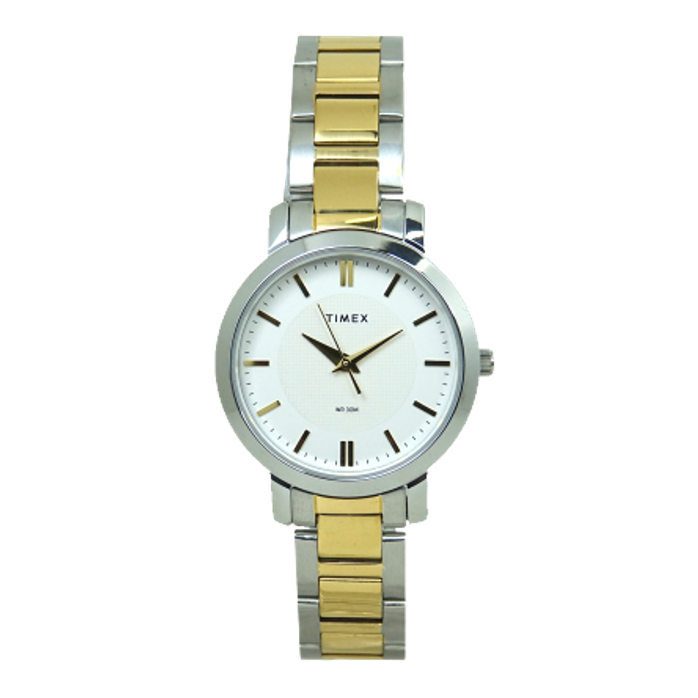 TIMEX TW024HL24E นาฬิกาข้อมือผู้หญิง สายแสตนเลส หน้าปัด 32 มม.