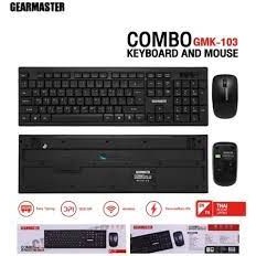 GMK-103 Nubwo GEARMASTER COMBO WIRELESS คีย์บอร์ดและเมาส์ไร้สาย คีย์บอร์ดแป้นพิมพ์ ไทย/อังกฤษ ประกันศูนย์ 1 ปี