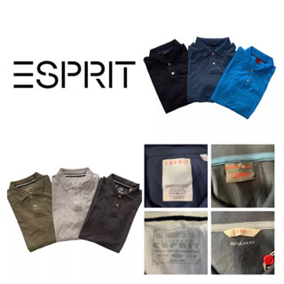 เสื้อคอปก Esprit ไซด์ M ของแท้ เซลล้างสต๊อก