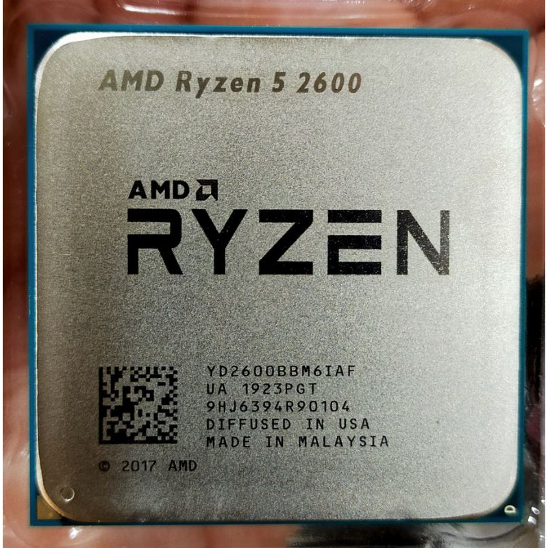 -( spcomputer )- AMD Ryzen 5 2600 6C/12T 3.4GHz (Boost 3.9GHz) R5 2600 AM4 (มือสอง)