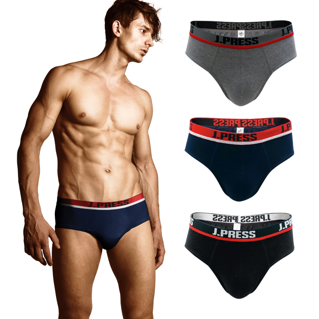 J.Press กางเกงในชาย เจเพรส รุ่น 9170 บรรจุ 3 ตัว/แพ็ค