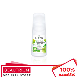 DEOKLEAR Skin Rescue Mineral Deodorant Roll On ผลิตภัณฑ์ระงับกลิ่นกาย 65ml