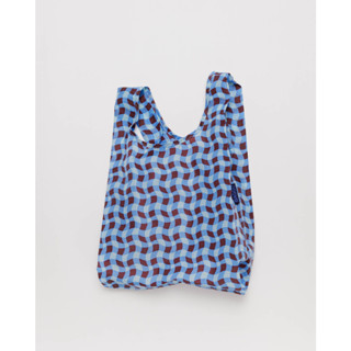 ALAND กระเป๋า BAGGU WAVY GINGHAM BLUE