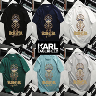 เสื้อยืดแขนสั้น KARL LAGERFELD 🔖 Unisex 👱🏻‍♂️👩🏼‍🦰 cotton 💯 ผ้านุ่ม ใส่สบายตัว พร้อมส่งจากไทย 🚚 ร้านค้าจัดส่งไว