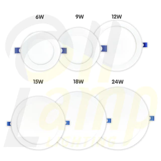 BEC ดาวน์ไลท์ ฝังฝ้า หน้ากลม LED 6w 9w 12w 15w 18w 24w รุ่น BLADE-III O รวมแวท ประกันศูนย์