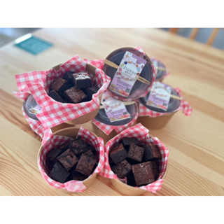 บราวนี่คิวบ์ Brownie Cube (ช็อคเข้มข้น)