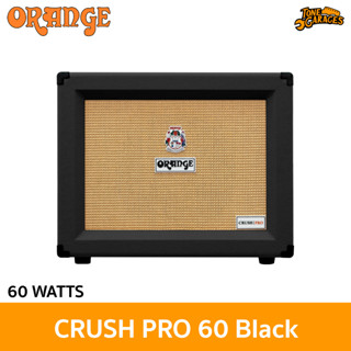 Orange CRUSH Pro 60 Combo Black Guitar Amp 60 watts แอมป์กีต้าร์ สีดำ คอมโบ้ ขนาด 60 วัตต์