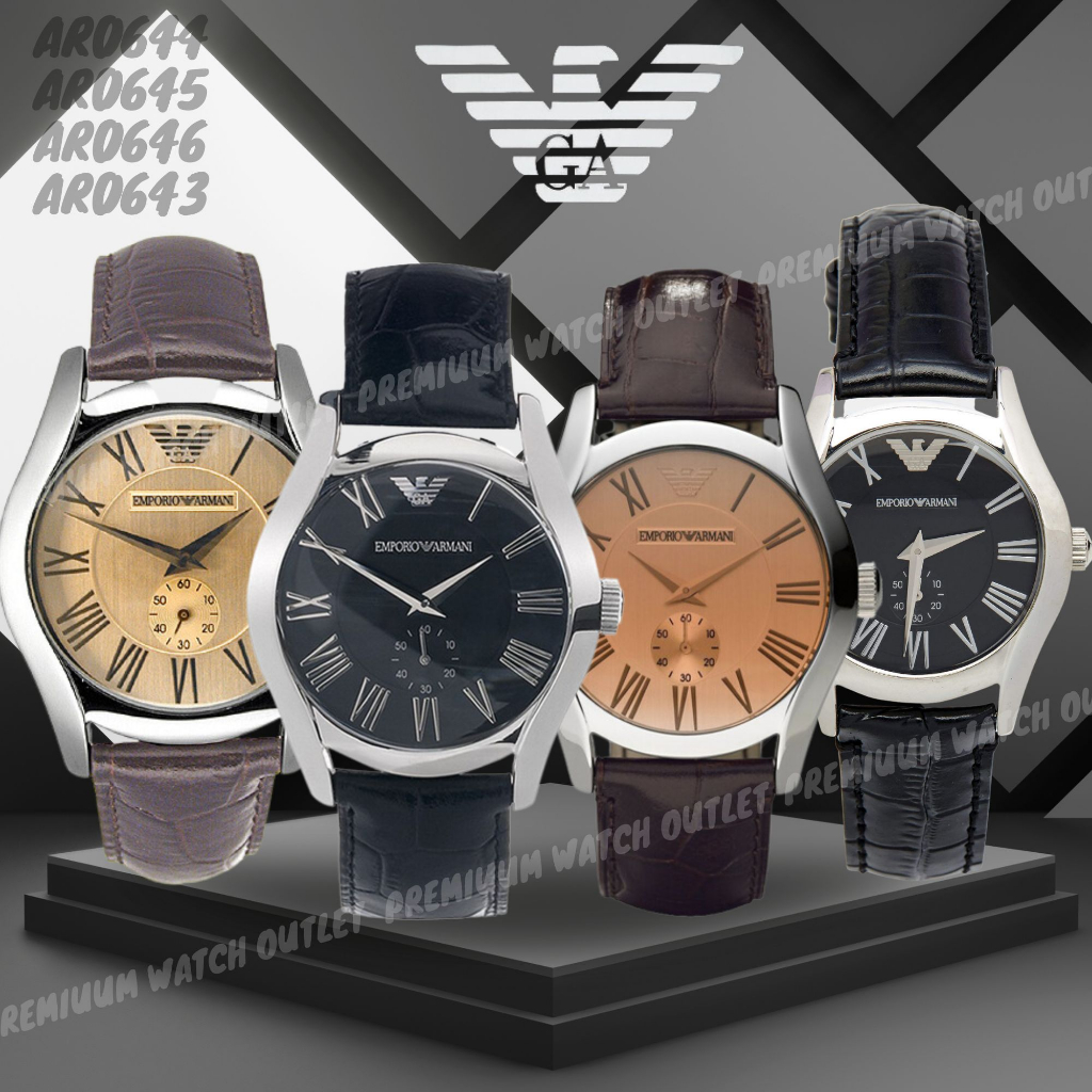 OUTLET WATCH นาฬิกา Emporio Armani OWA336 นาฬิกาข้อมือผู้หญิง นาฬิกาผู้ชาย แบรนด์เนม Brand Armani Watch AR0643