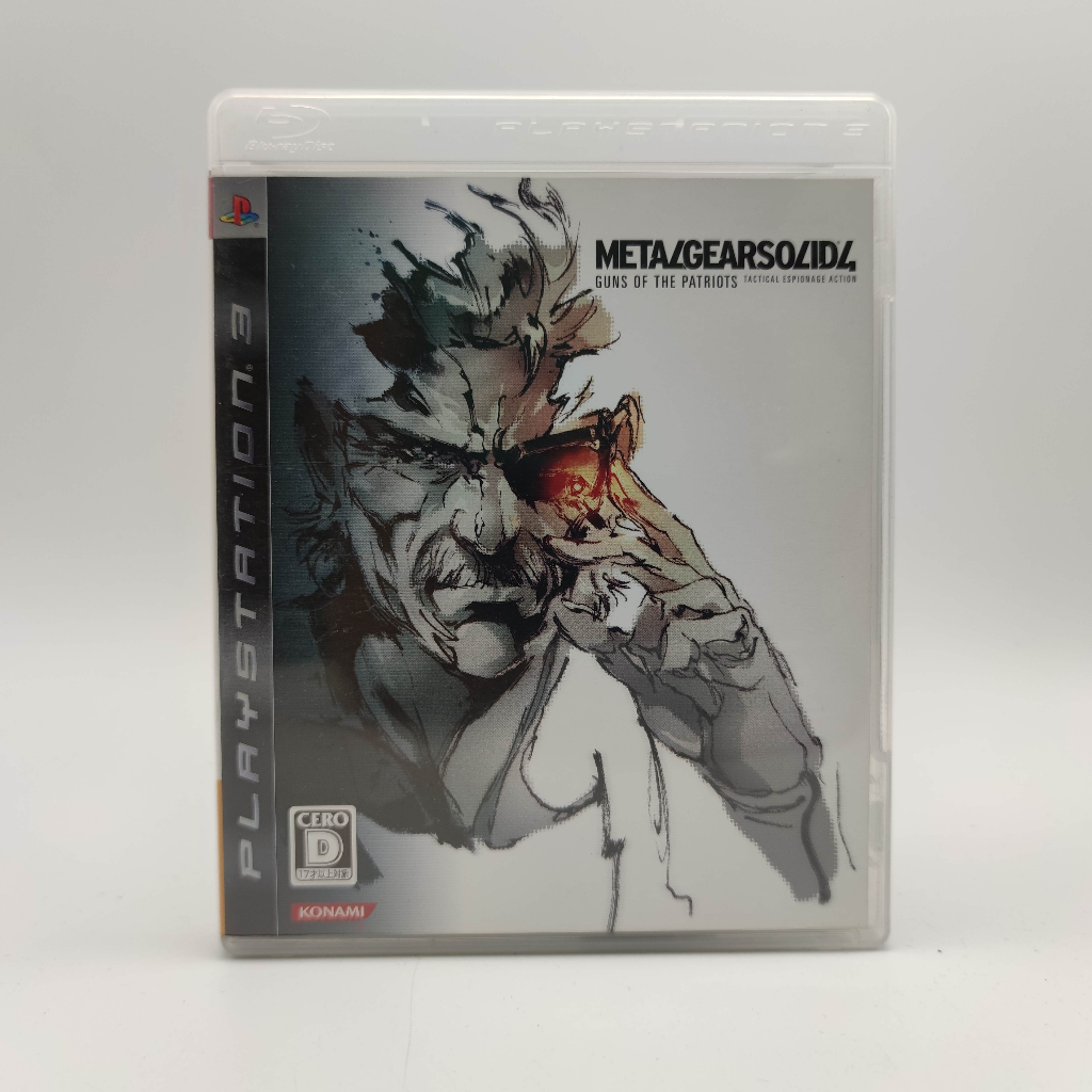 Metal Gear Solid 4: Guns of the Patriots แผ่นสภาพดี PlayStation 3 [PS3]