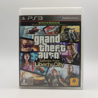 Grand Theft Auto IV: Episodes From Liberty City แผ่นสภาพดี มีแผนที่ PlayStation 3 [PS3]