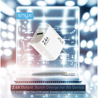 ใหม่ หัวชาร์จ ENYX รุ่น A-1X 1USB หัวชาร์จ Fast Charger 2.4A Smart Chip รองรับการชาร์จไว หัวชาร์จของแท้