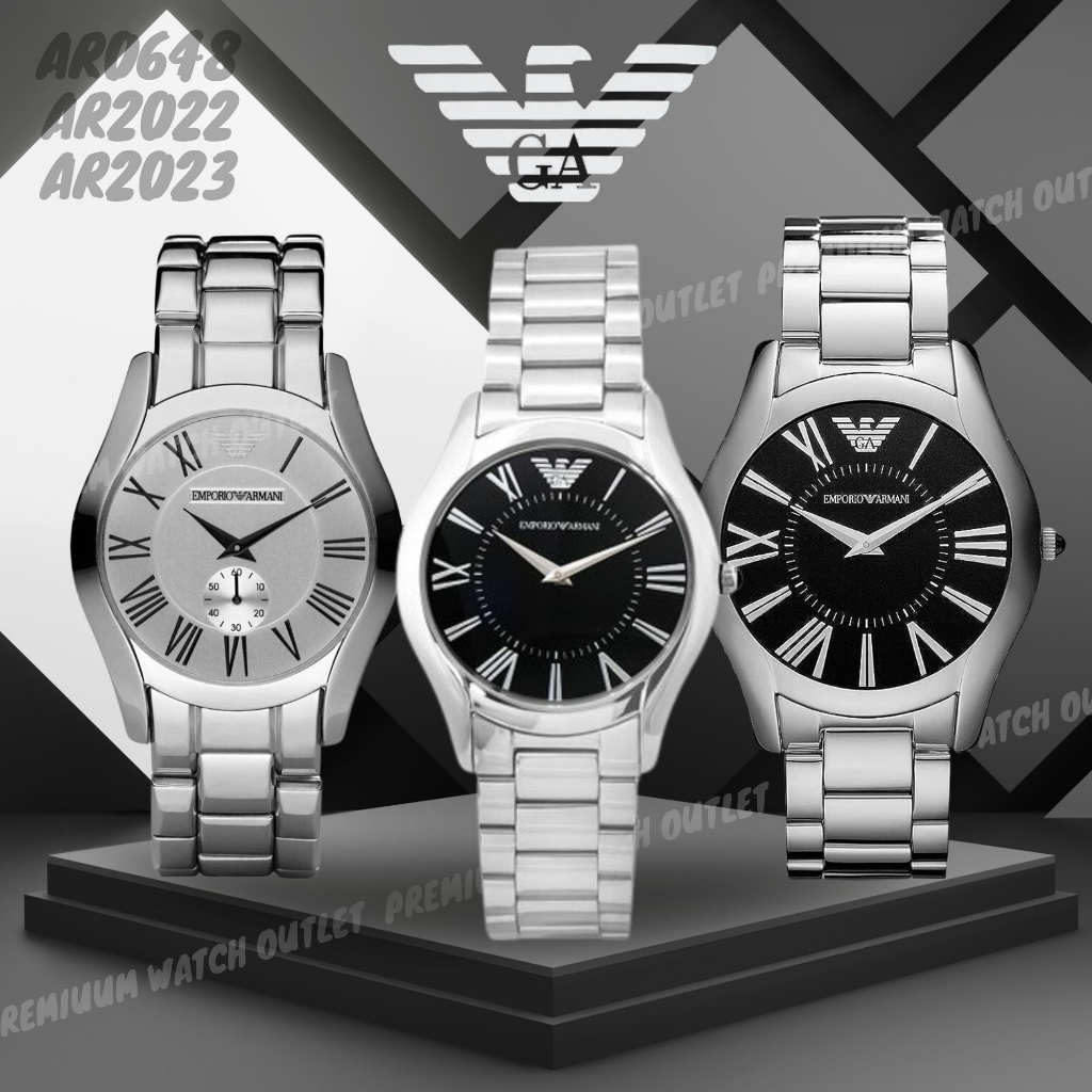 OUTLET WATCH นาฬิกา Emporio Armani OWA338 นาฬิกาข้อมือผู้หญิง นาฬิกาผู้ชาย แบรนด์เนม Brand Armani Watch AR2022