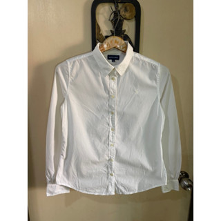 เชิ้ตขาวหญิง polo ralph lauren แท้ อก35