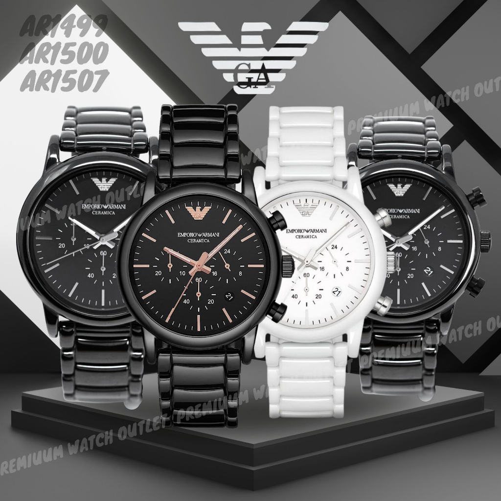 OUTLET WATCH นาฬิกา Emporio Armani OWA339 นาฬิกาข้อมือผู้หญิง นาฬิกาผู้ชาย แบรนด์เนม Brand Armani Watch AR5988