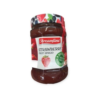 Streamline Reduced Sugar Strawberry  Fruit Spread 340g.ผลิตภัณฑ์ทาขนมปัง สตรอเบอร์รี่สูตรลดน้ำตาล 340กรัม