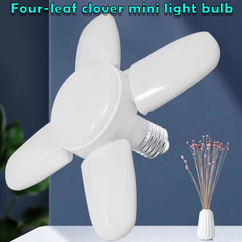 J170/J333/J334 หลอดไฟ LED หลอดไฟทรงใบพัด พับเก็บได้ ประหยัดพลังงาน พัด ใบพัด