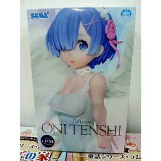 Zero kara Hajimeru Isekai Seikatsu - Rem - LPM Figure - Oni Tenshi Ver. (SEGA) White angel