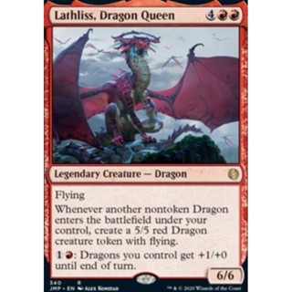 Lathliss, Dragon Queen การ์ด Magic The Gathering ของแท้จากชุด Jumpstart