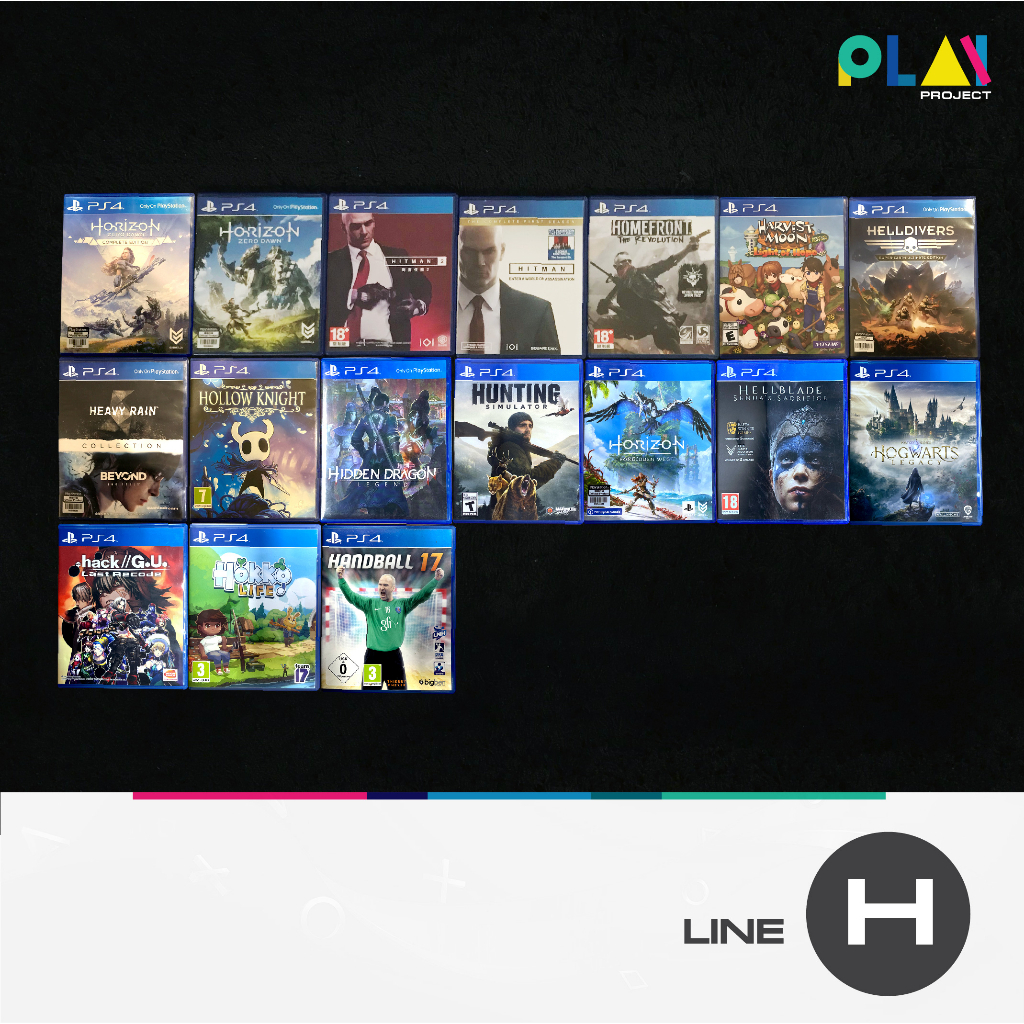 เกม PS4 มือสอง กว่า 100 เกม (รายชื่อตัวอักษร H ) [มือสอง] [มือ2] [เกม Playstation]