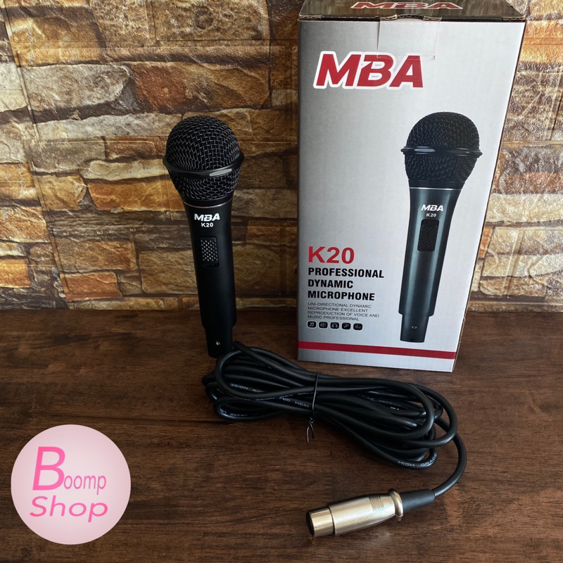 ไมค์โคโฟน MBAรุ่น K20 -MBAรุ่น K30