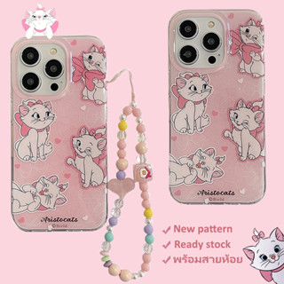 😍👉🏼NEW👈🏼😍เคสไอโฟน11 เคสกันกระแทก Case iPhone 14 13 12 Pro Max วินนี่เดอะ disney แมรี่แมว สีชมพู การ์ตูน เคส for iPhone13