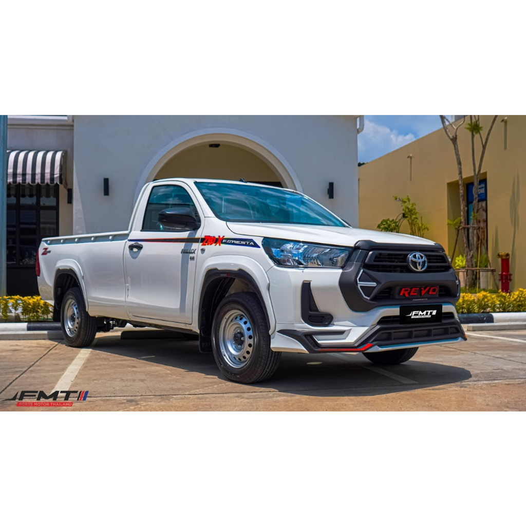 ชุดแต่ง TOYOTA REVO Z EDITION 2020 สเกิร์ตหน้า/ข้าง/หลัง สปอยเลอร์/สปอยเลอร์ยก สติ๊กเกอร์ แบรนด์ FOR