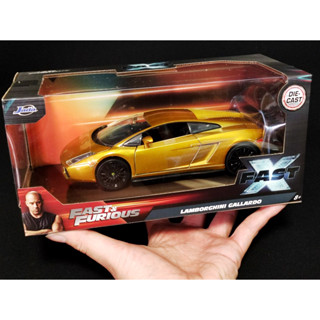 โมเดลรถLamborghiniGallardo 1:24 โมเดลรถแลมโบกีนี่แกลลาดอร์ 1/24 โมเดลรถFast &amp; Furious โมเดลรถฟาส ราคา ok โมเดลรถของขวัญ