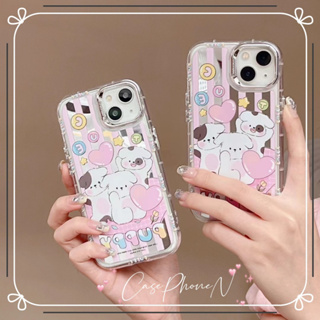 🔥สไตล์ใหม่🔥เคสไอโฟน iphone 11 14 Pro Max น่ารัก การ์ตูน หมาตัวเล็ก ปกป้องเต็มที่ เคส iphone 12 13 Pro Case for iPhone