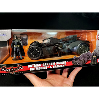 โมเดลรถแบทแมน โมเดลรถBatman 1:24 โมเดลรถ มีฟิกเกอร์ โมเดลรถBatmobile Arkam Batmobile Batman 1/24 jada ราคา โมเดลรถของขวั