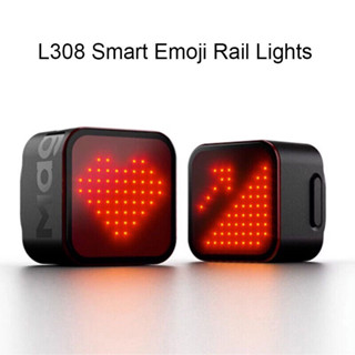 Magene L308 ไฟท้ายจักรยาน LED ที่เปลี่ยนไฟเป็นรูป Emojiได้ตามต้องการ